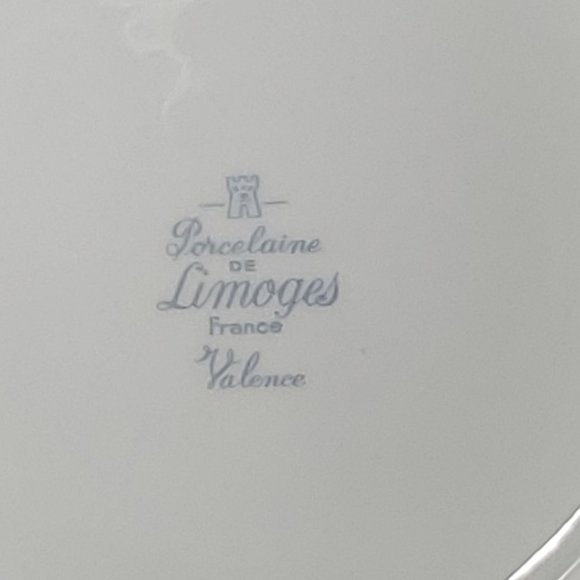 Valence by Porcelaine de Limoges France Salad Plate - 1960's - Picture 5 of 5